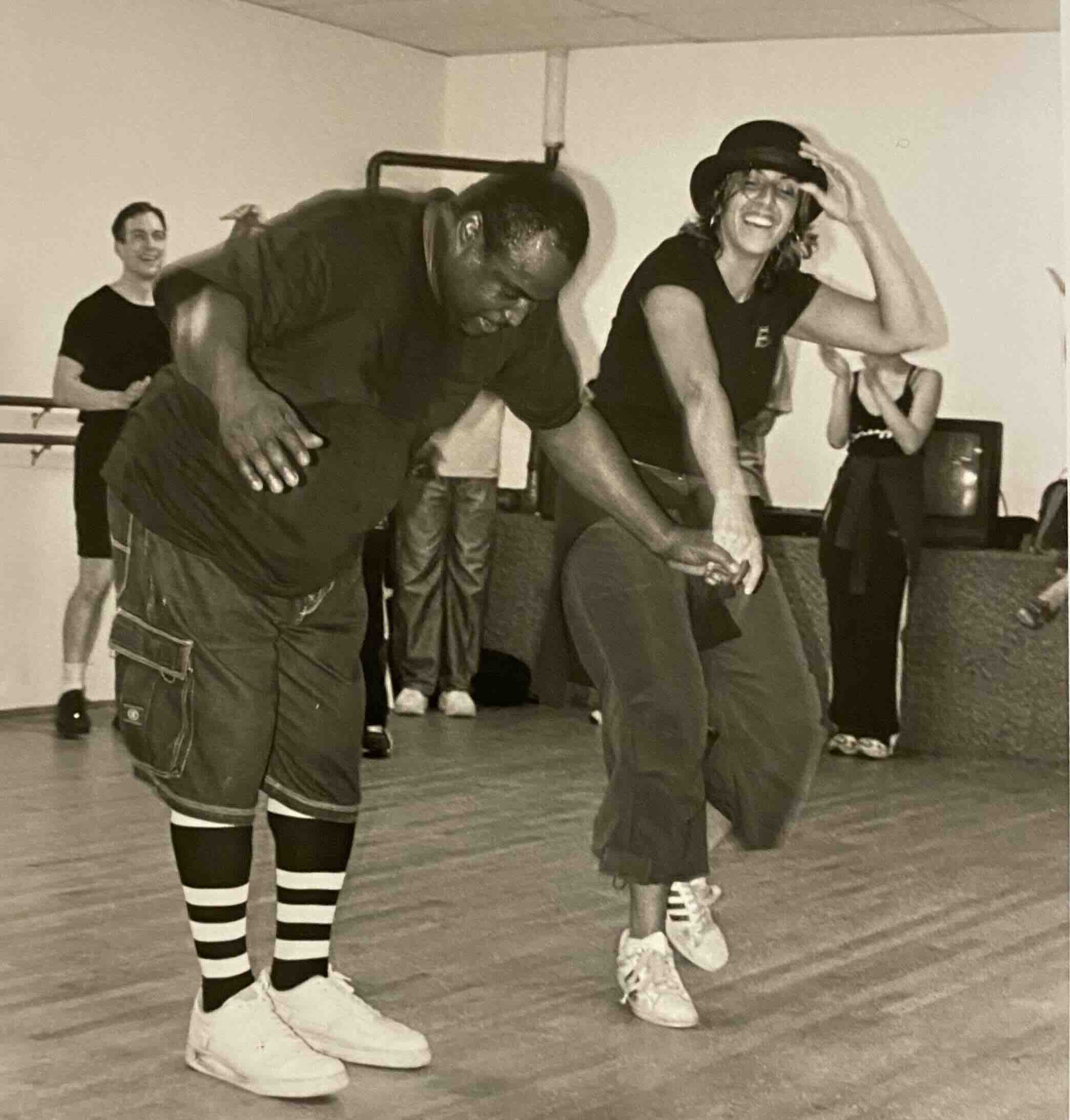 Tara with Locking Creator, Don Campbell