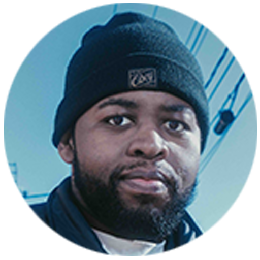 Portrait of Jordan, a PULSE Studios dance instructor, wearing a beanie, sharing his journey from Trinidad and Tobago and passion for Hip Hop.