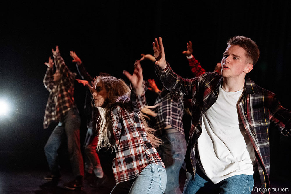 group dance performance