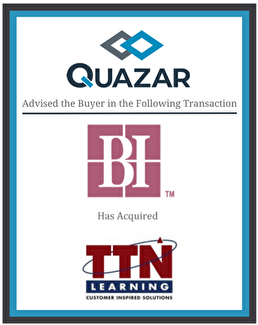 Quazar advised the buyer BI in this transaction.