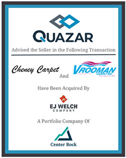 Quazar advised EJ Welch Company during the transaction