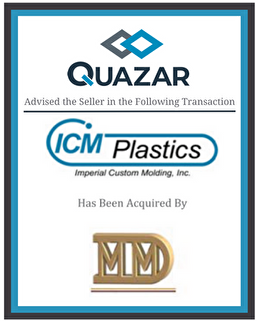 Quazar advised the seller ICM Plastics in this transaction