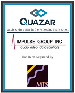 Quazar advised the seller Impulse Group Inc in this transaction