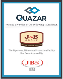 Quazar advised the seller J & B Group in this transaction