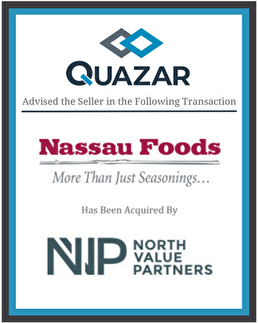 Quazar advised the seller Nassau Foods in this transaction
