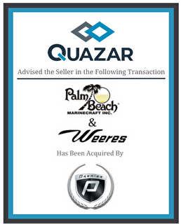 Quazar advised the seller Palm Beach and Weeres in this transaction