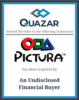 Quazar advised the seller Pictura in this transaction