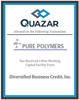 Quazar advised Pure Polymers in this transaction