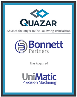 Quazar advised Bonnett Partners during the transaction
