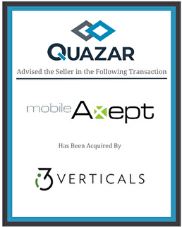 Quazar advised the seller mobileAxept in the transaction