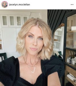 Jenna Rennert with short blonde hair