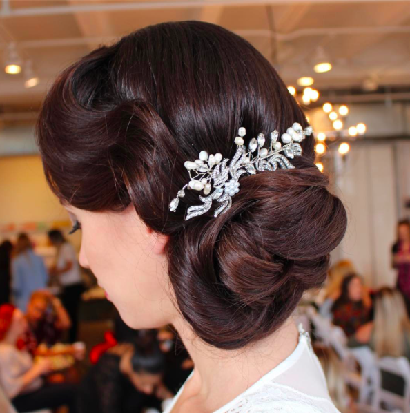 wedding hair updo