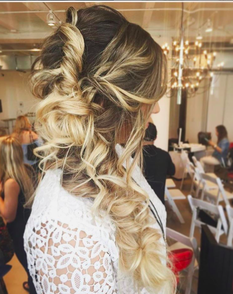 wedding hair updo