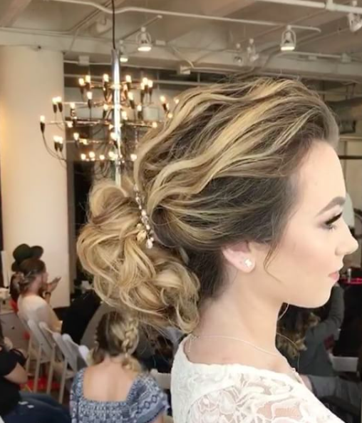 wedding hair updo