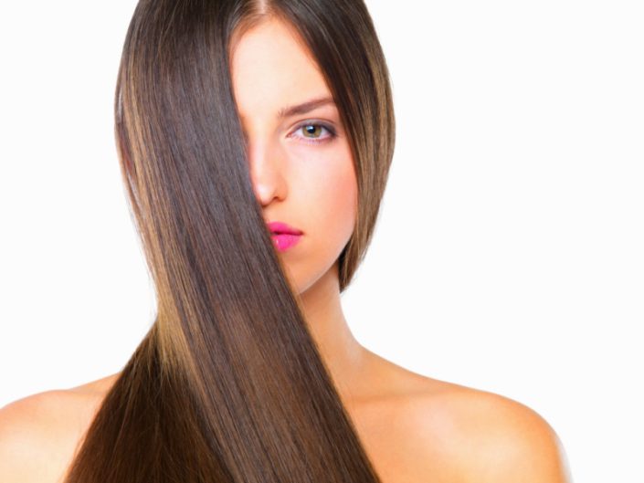 Straight and Silky Hair
