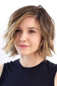Round shaped bangs