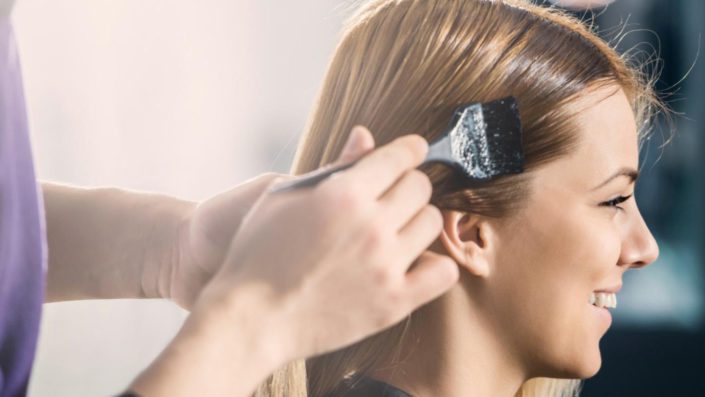 hair dye off scalp