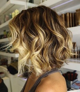 Melted ombre hair color
