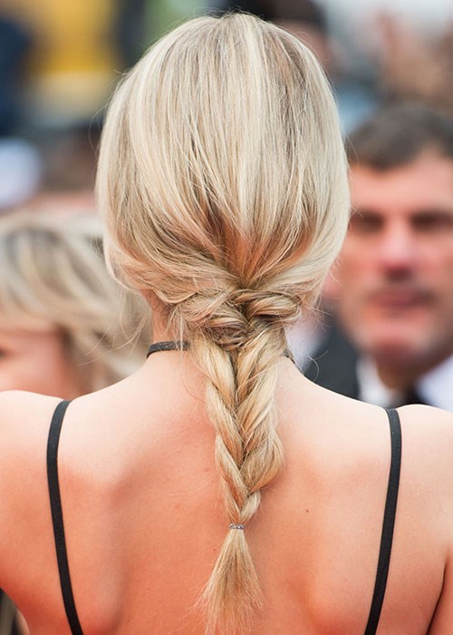 lily donaldson low ponytail hair how to back