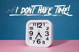 I don't have time image