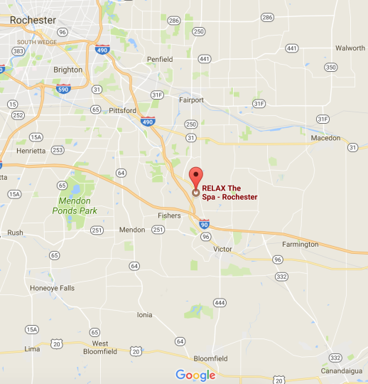 Rochester spa near me serving guests in Victor, Pittsford, Canandaigua, Fairport, Rochester