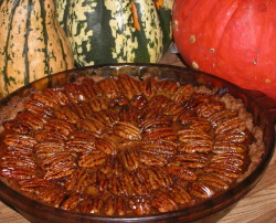 Pumpkin Pecan Pie