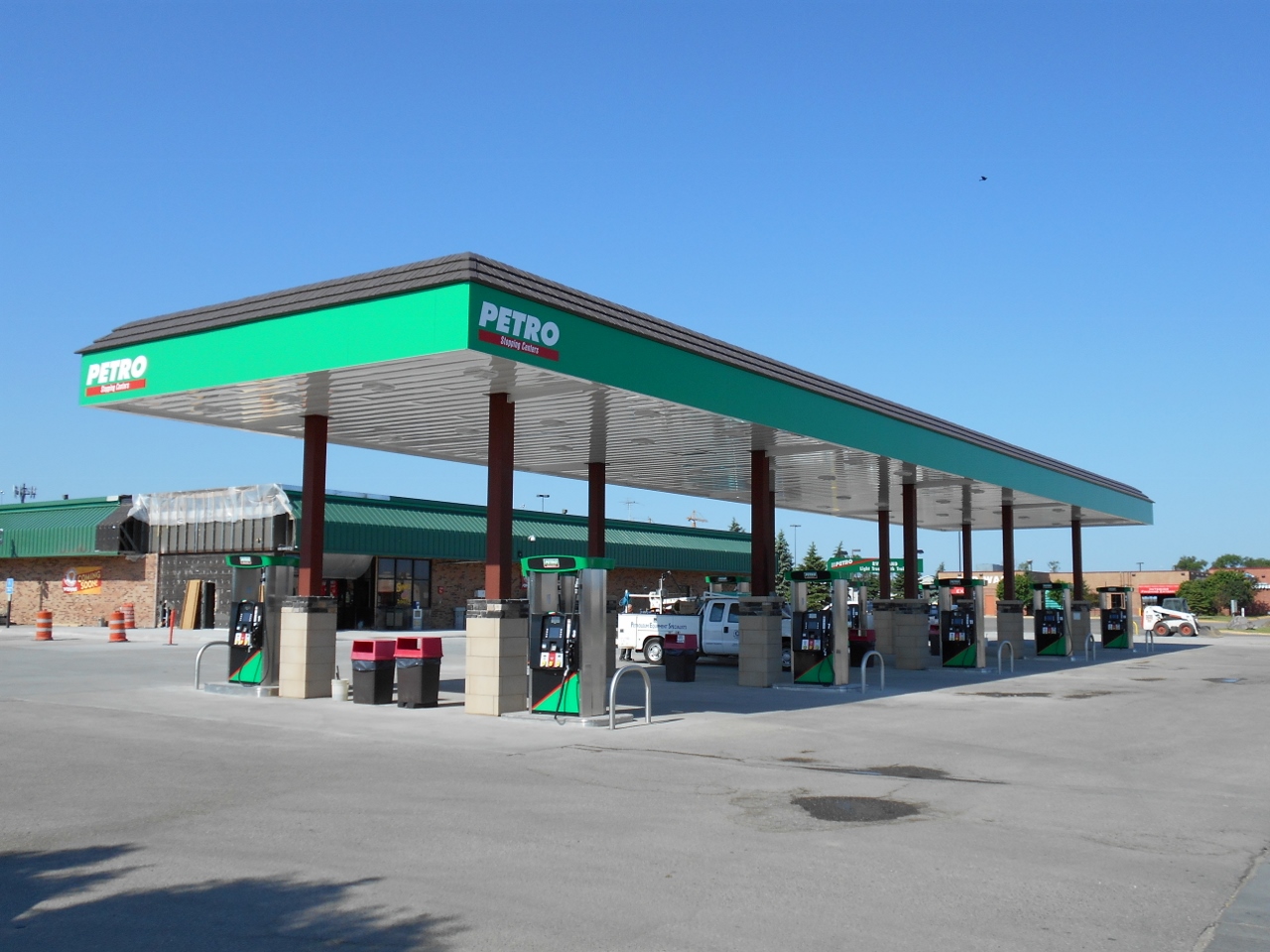 Petro canopy, Fargo, ND
