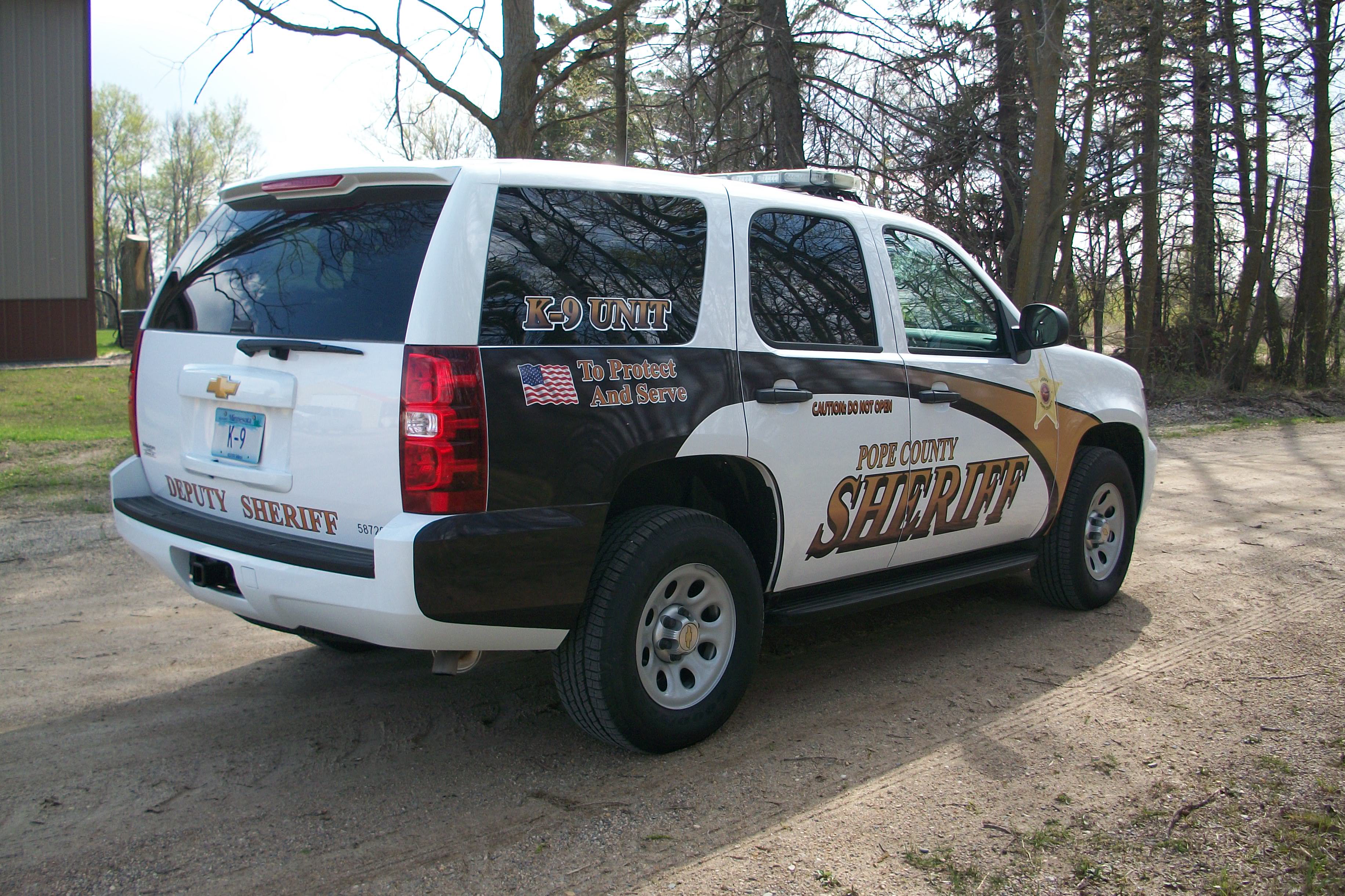 Pope County Sheriff Car