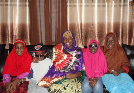 Mother and children at Mary's Place