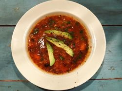 chicken bean soup
