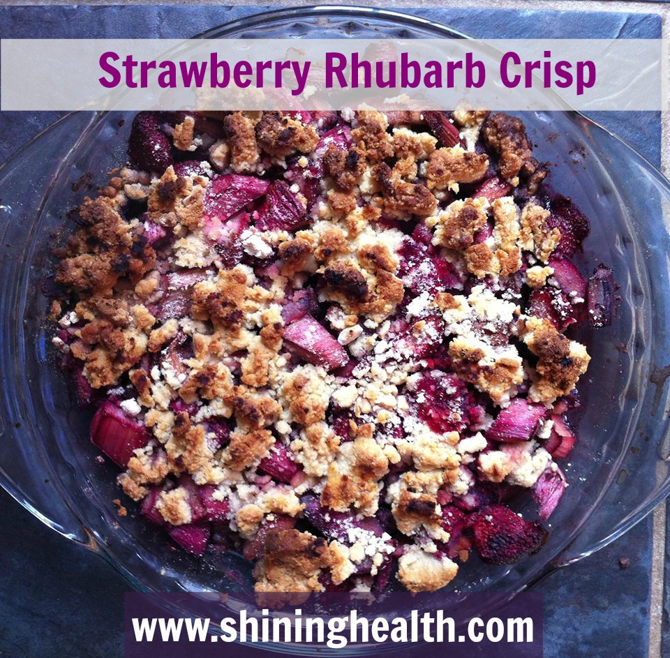 Strawberry Rhubarb Crisp