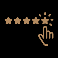 digital art of a 5 star review