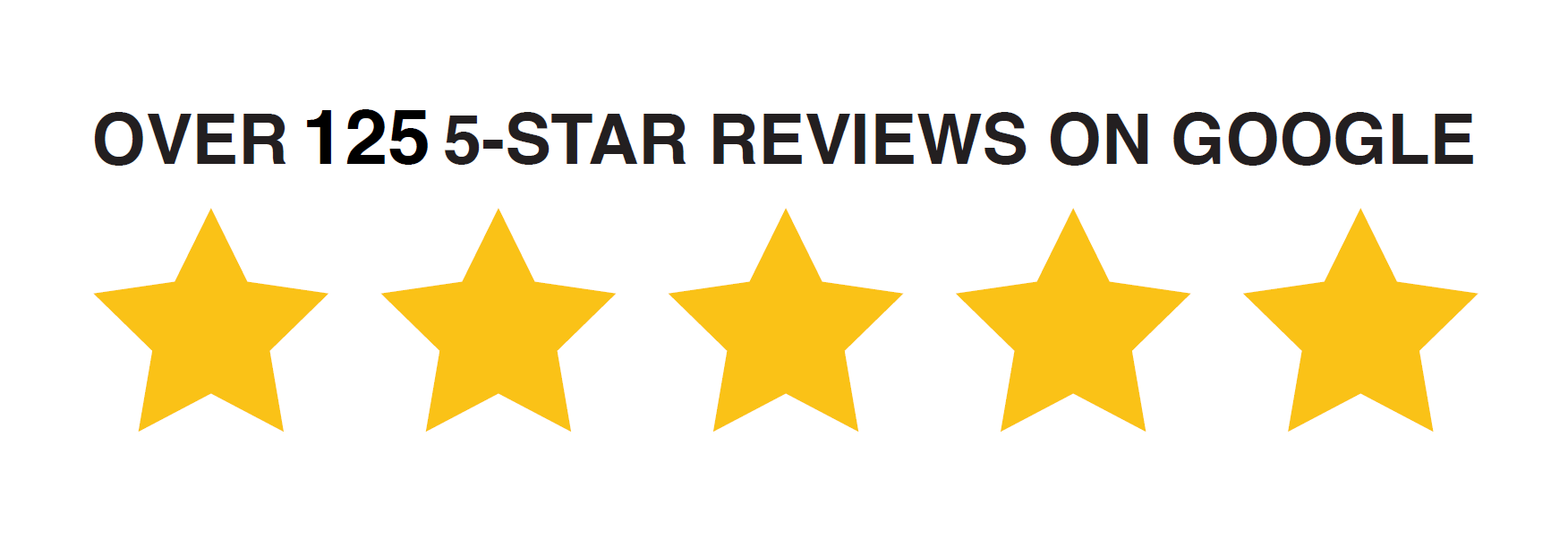 125 Google Reviews