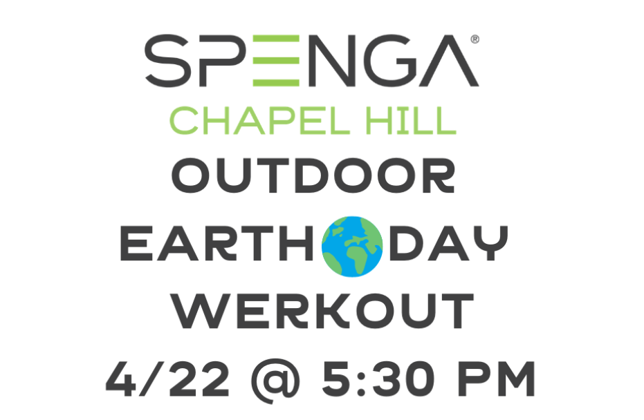 Earth Day Workout SPENGA Chapel Hill