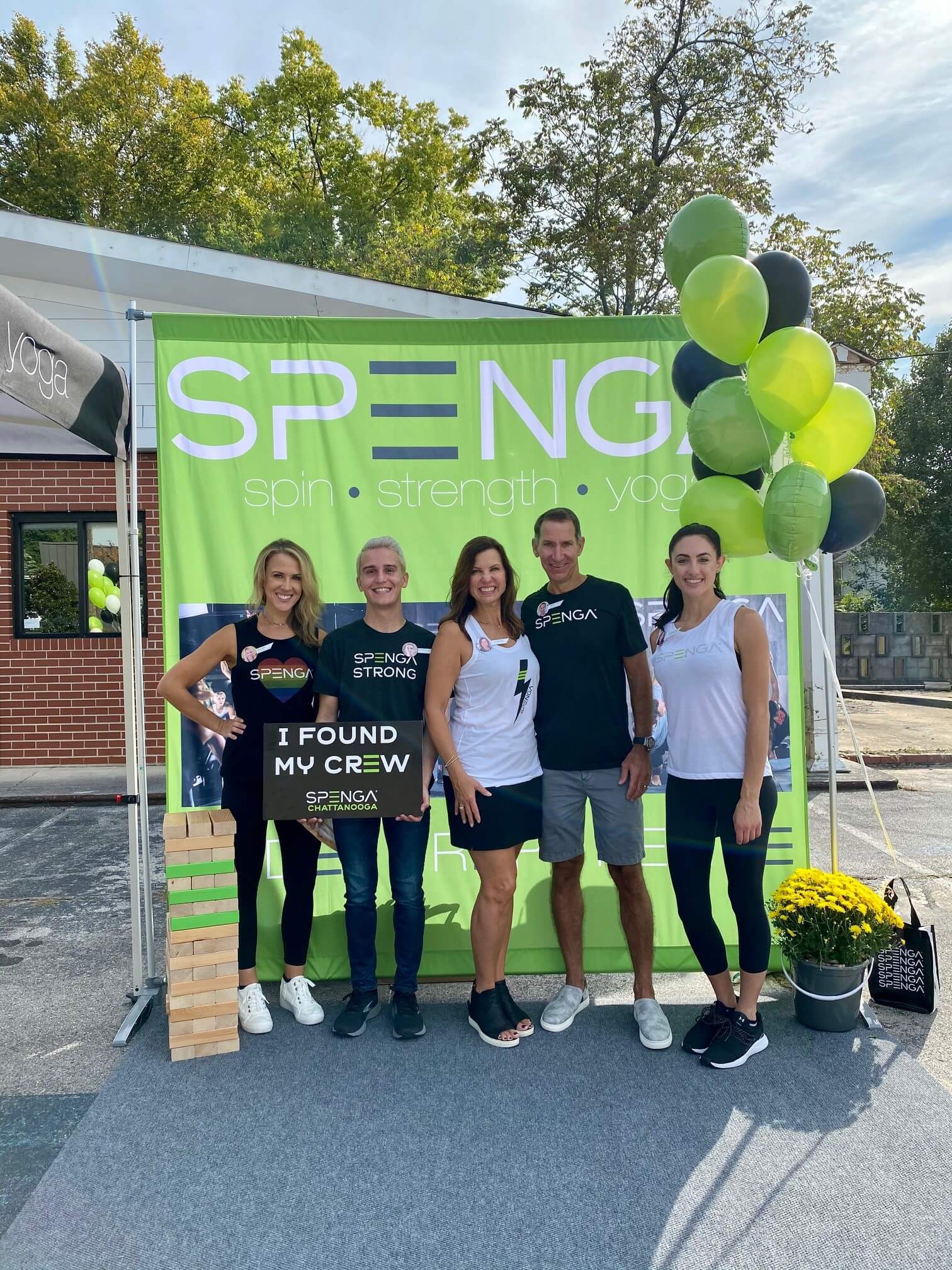 mary walker with the spenga chattanooga crew