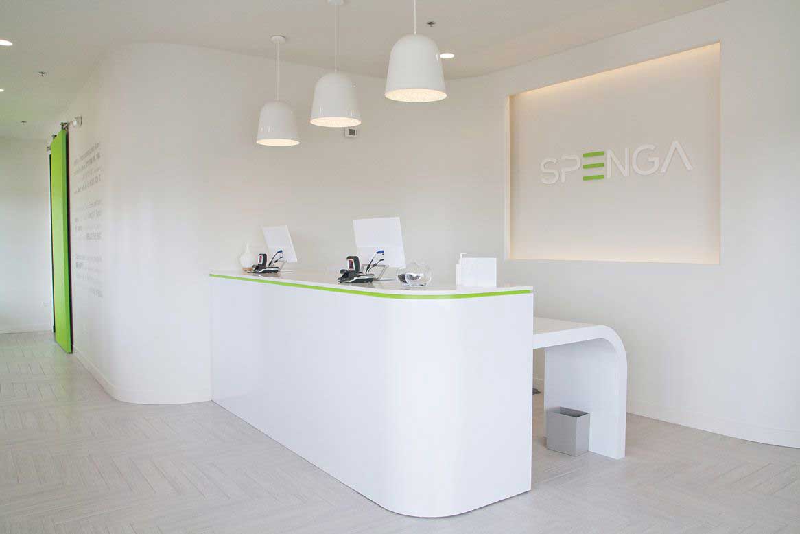 spenga-white-brand-green-lobby