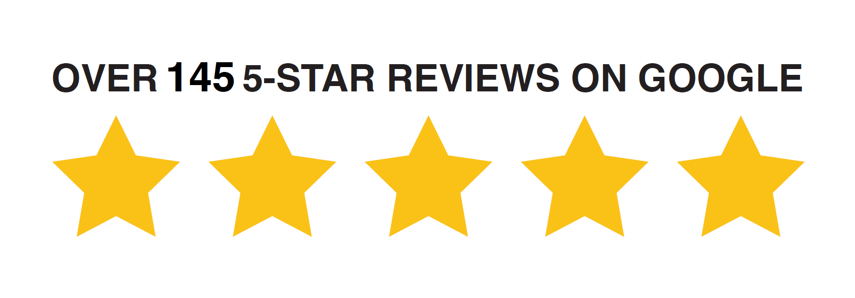 145 Google Reviews