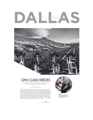 Modern Luxury Dallas Article - Gym Class Heros Terlingo Cycle