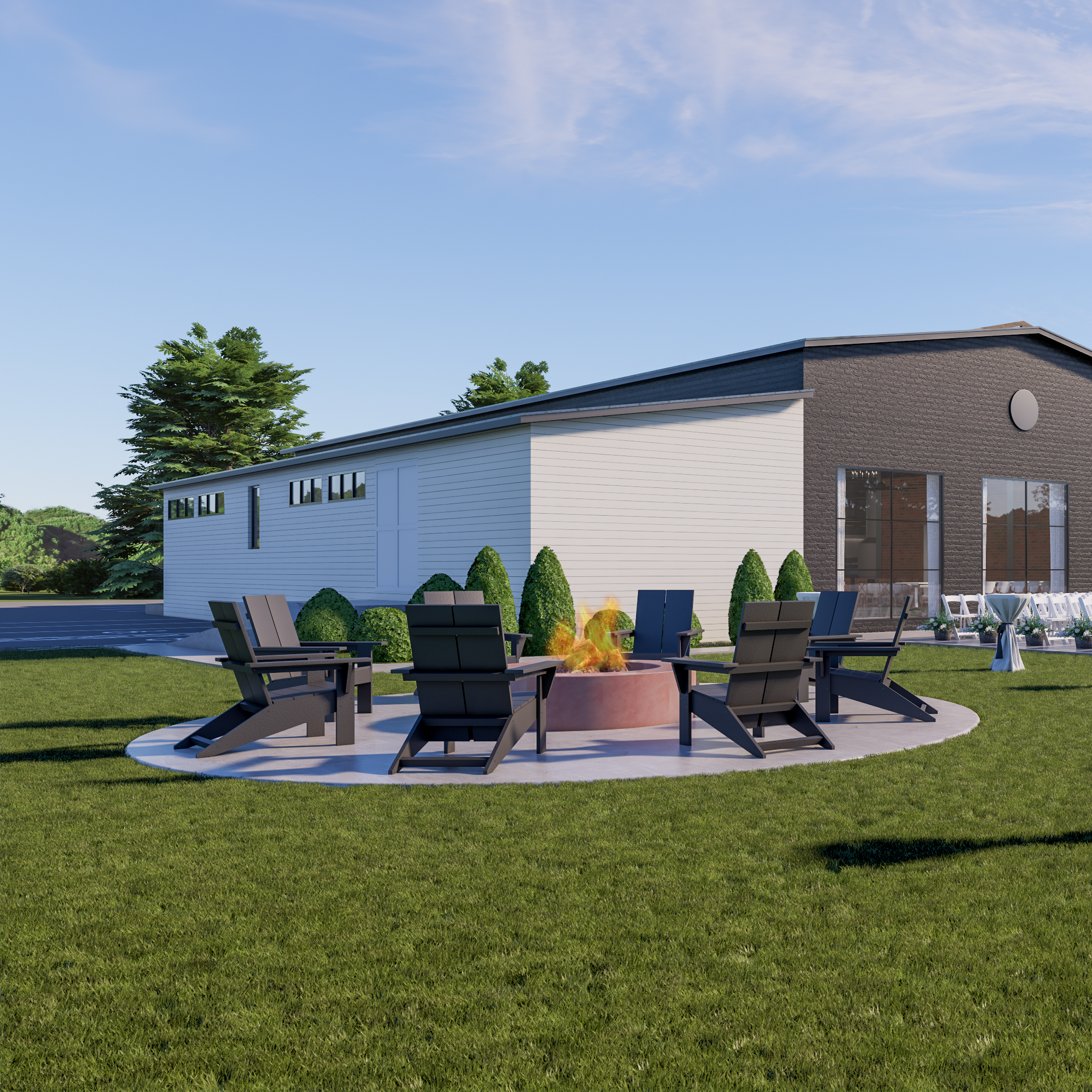 The Foundry Oswego NY Firepit