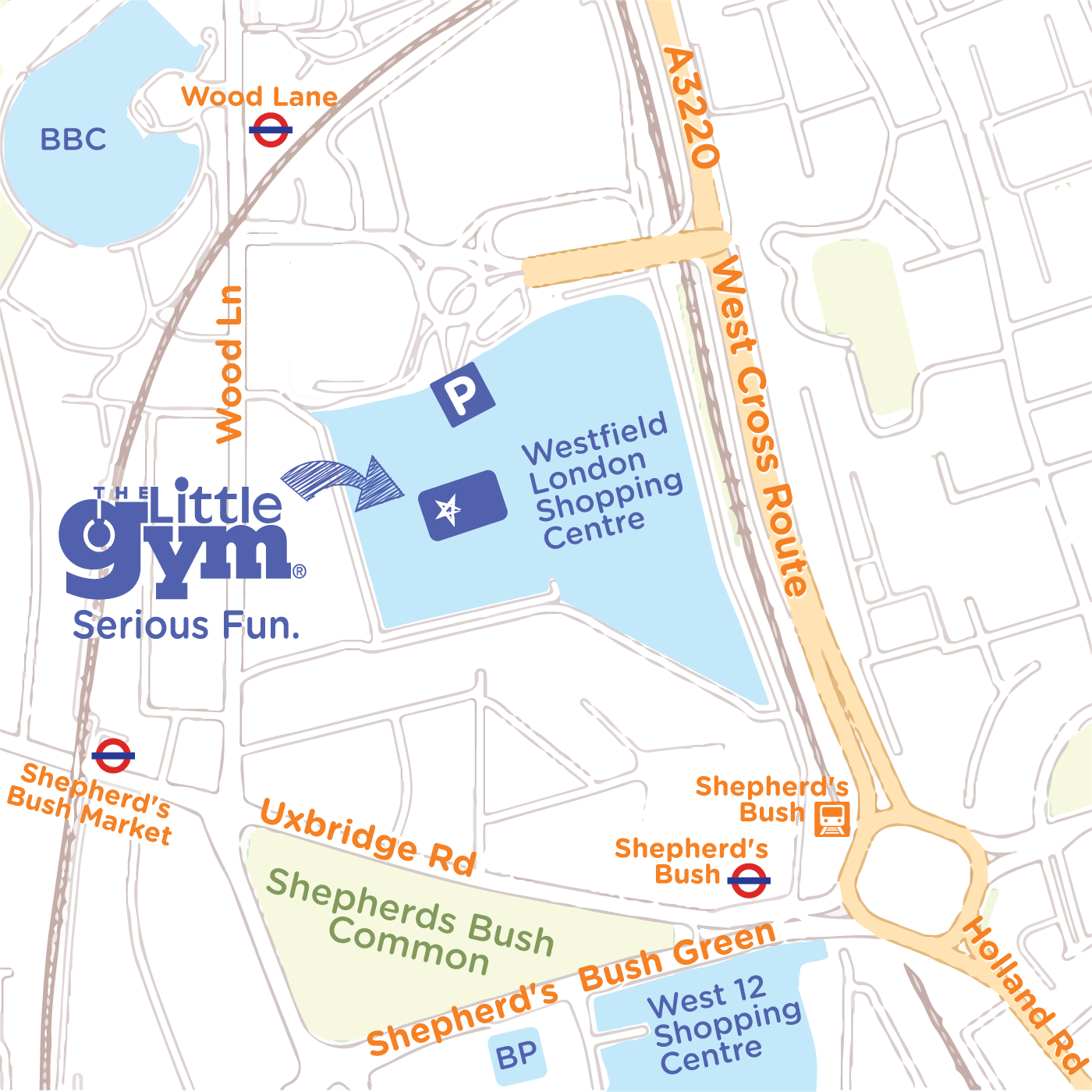 Contact Us The Little Gym Westfield W12 7GE