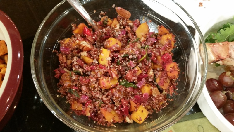 quinoa squash unstuffing