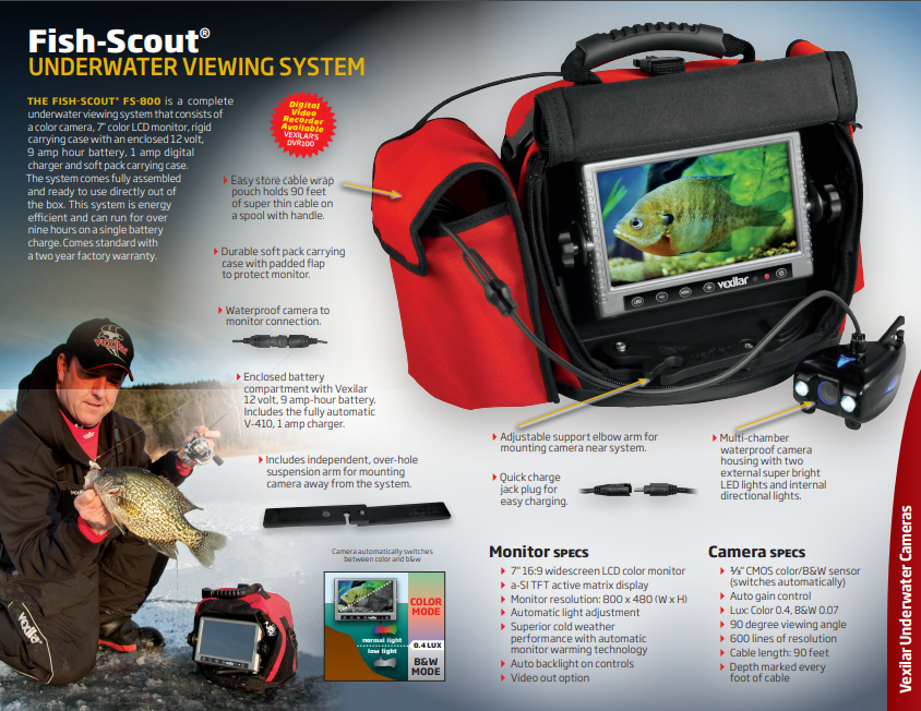 vexilar fish scout 800 battery