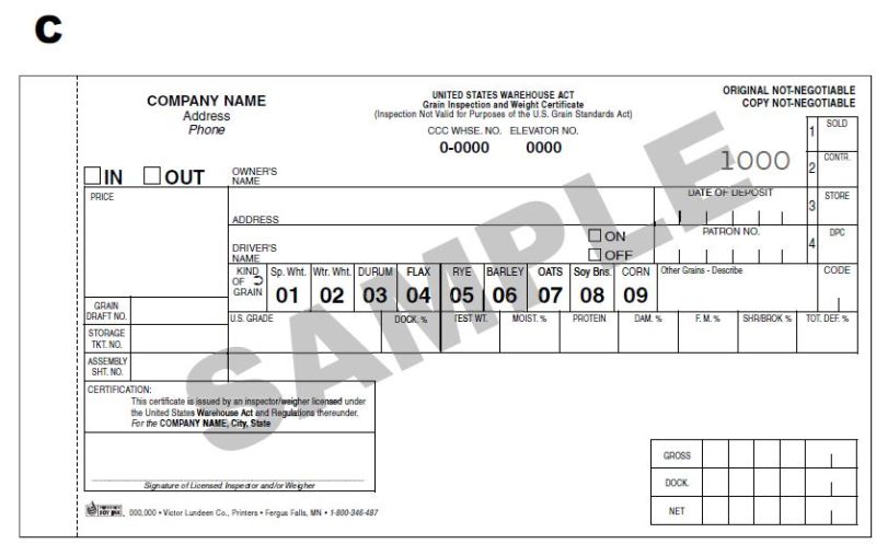 What Options Do We Have With This Scale Ticket? - Page 1