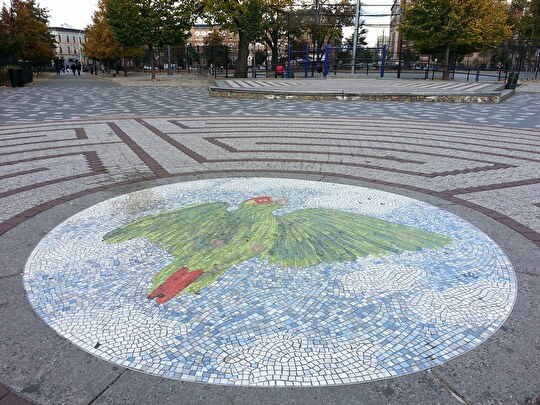 Maria Hernandez Park Labyrinth