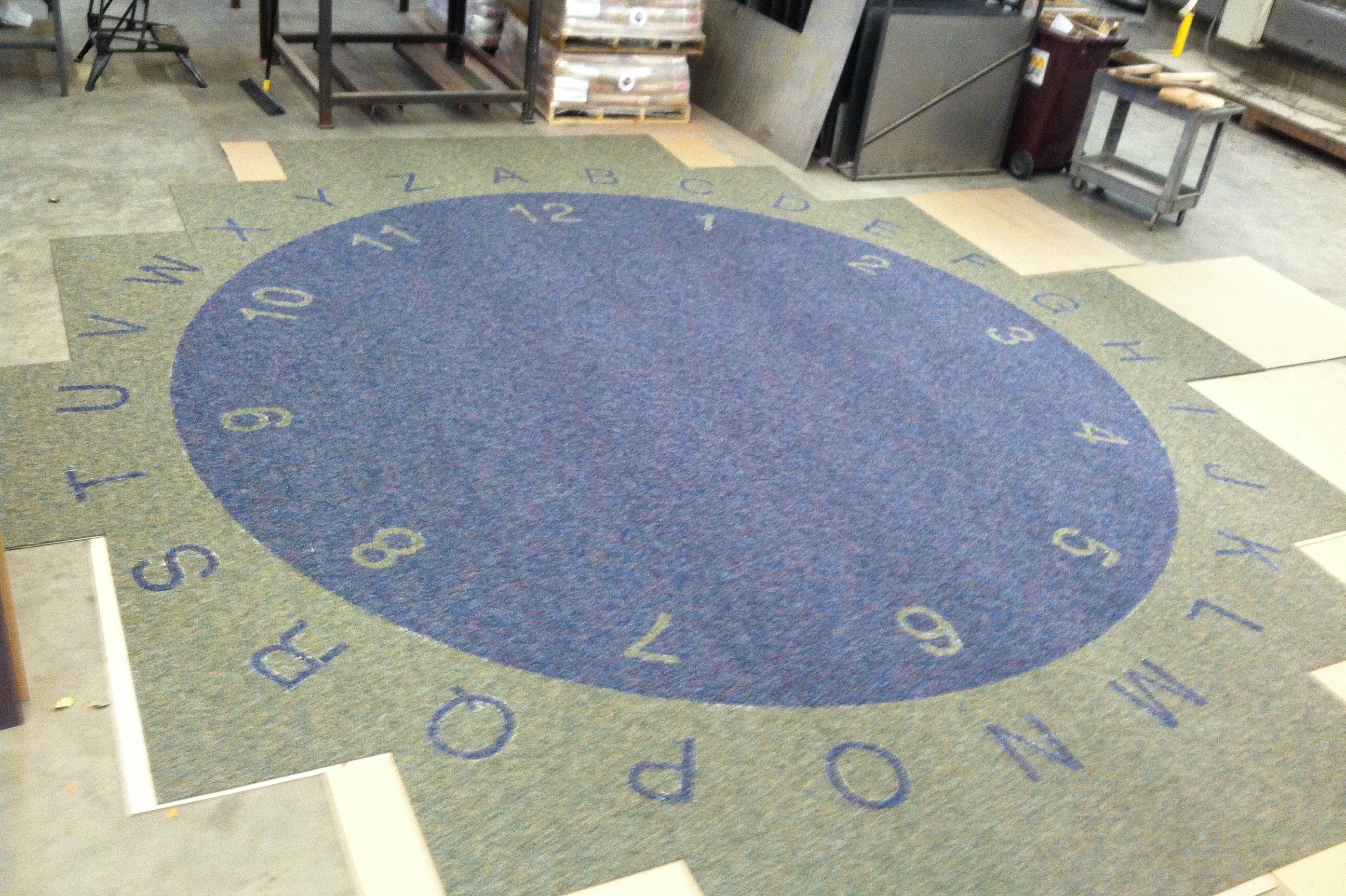 Carpet for an elementary school