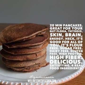Gluten free dairy free pancake