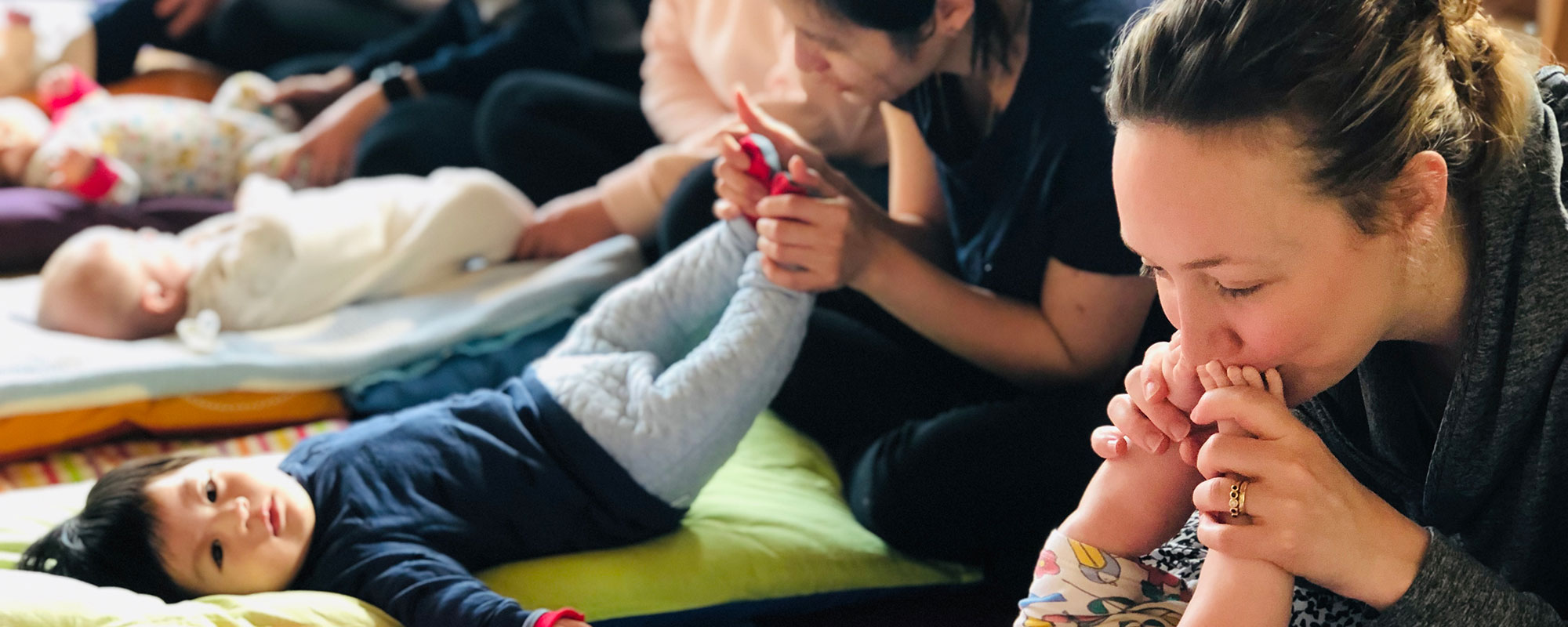 postnatal yoga at Yoga Bumps & Babies