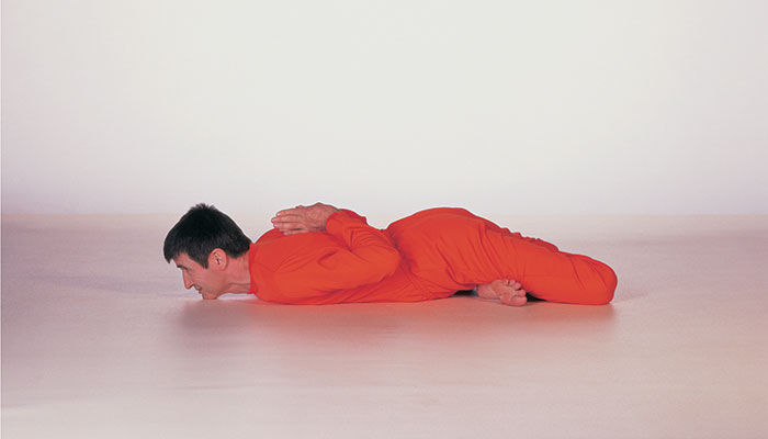 Hands Behind Back, Laying Down
