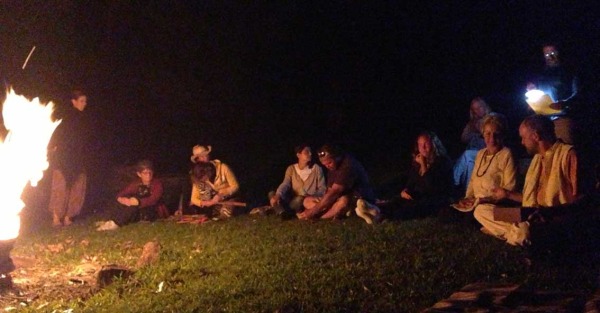 NYR14 bonfire