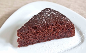 OM Shanti's Vegan Chocolate Cake
